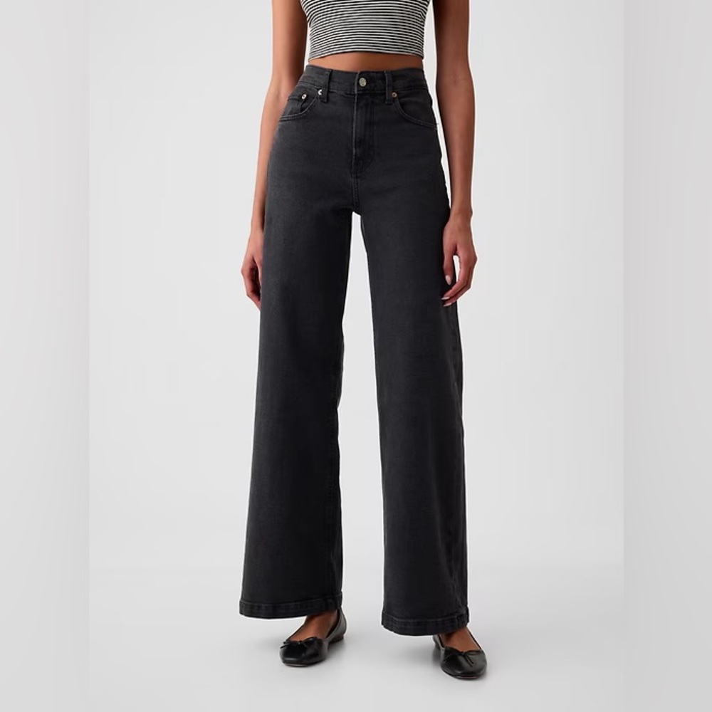 GAP High Rise Stride Petite Women Jeans